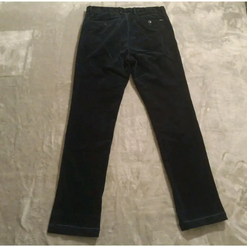 Polo Ralph Lauren Corduroy Slim Fit Pants Mens 29W x 30L Blue